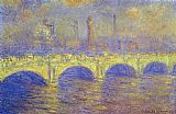 The Waterloo Bridge The Fog by Claude Monet